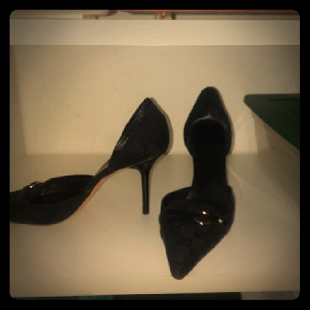 Shoes.  Gucci